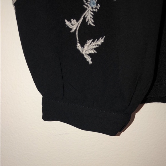 NWOT Loft Embroidered Long Sleeve - Picture 3 of 8